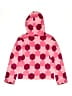 Hanna Andersson 100% Polyester Polka Dots Pink Fleece Jacket Size 140 cm / US 10 - photo 2