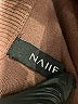 Naif 100% Viscose Brown Pullover Sweater Size M (estimated) - photo 7