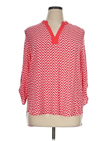 Faith and Joy 3/4 Sleeve Blouse (view 1)