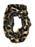Calvin Klein 100% Polyester Animal Print Leopard Print Solid Brown Scarf One size - photo 1