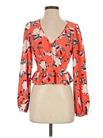 Shoedazzle Long Sleeve Blouse (view 1)