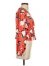 Shoedazzle Orange Long Sleeve Blouse Size S - photo 4