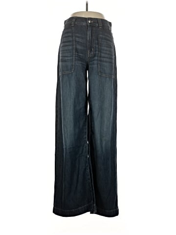 Madewell Superwide-Leg Utility Jeans in Lindewood Wash: Airy Denim Edition (view 1)