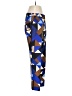 J.Crew Collection Graphic Blue Silk Pants Size 2 - photo 4