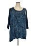 Catherines Blue 3/4 Sleeve T-Shirt Size 2X - photo 1