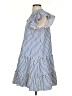 CeCe Stripes Blue Casual Dress Size S - photo 5