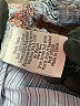 Johnny Was 100% Polyester Blue 3/4 Sleeve Blouse Size S - photo 8