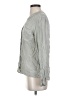 Venus 100% Viscose Gray Long Sleeve Blouse Size 2 - photo 5