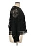 Ultra Pink 100% Polyester Black Long Sleeve Blouse Size XL - photo 4