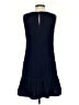 J.Crew 100% Polyester Solid Blue Casual Dress Size 4 - photo 2