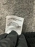 Adidas 100% Polyester Black Track Pants Size 4 - photo 4