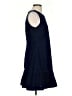 J.Crew 100% Polyester Solid Blue Casual Dress Size 4 - photo 4