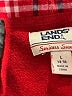 Lands' End Red Pullover Hoodie Size L - photo 4