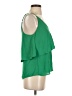 Eight Sixty 100% Polyester Green Sleeveless Blouse Size S - photo 4