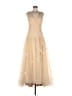 Assorted Brands 100% Polyester Tan Cocktail Dress Size 6 - photo 1