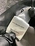 Ecru 100% Leather Solid Black Leather Jacket Size S - photo 7