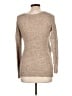 Oh Baby By Motherhood Metallic Tan Pullover Sweater Size Lg Maternity - photo 2