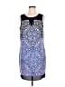 Outback Red 100% Polyester Graphic Blue Casual Dress Size M - photo 1