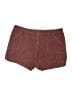 Matty M Solid Burgundy Shorts Size L - photo 1
