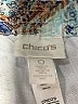 Chico's Print Blue Casual Pants Size S - photo 7