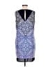 Outback Red 100% Polyester Graphic Blue Casual Dress Size M - photo 2