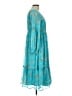 Assorted Brands 100% Polyester Teal Casual Dress Size L - photo 4