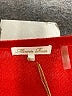 Minnie Rose 100% Cashmere Red Poncho Size XS - photo 7