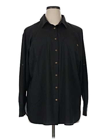 Calvin Klein Long Sleeve Blouse (view 1)