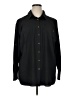 Calvin Klein 100% Polyester Black Long Sleeve Blouse Size XL (estimated) - photo 1