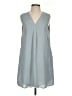 Mittoshop 100% Polyester Solid Gray Casual Dress Size S - photo 1