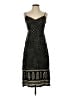 J.Crew Collection Paisley Black Casual Dress Size 0 - photo 1