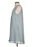 Mittoshop 100% Polyester Solid Gray Casual Dress Size S - photo 5
