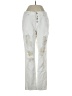 Refuge 100% Cotton Hearts Ivory Jeans Size 0 - photo 1