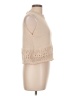 Solitaire Tan Short Sleeve Turtleneck Size L - photo 4