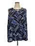 Catherines Blue Sleeveless Blouse Size 2X - photo 1