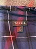 Torrid 100% Rayon Plaid Blue Long Sleeve Button-Down Shirt Size 2X Plus (2) - photo 7