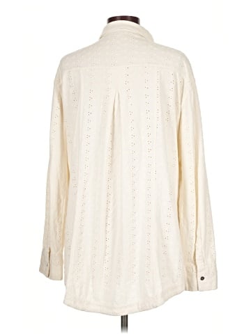 Free People Long Sleeve Button-Down Shirt (view 2)