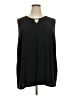 Catherines Black Sleeveless T-Shirt Size 2X - photo 1