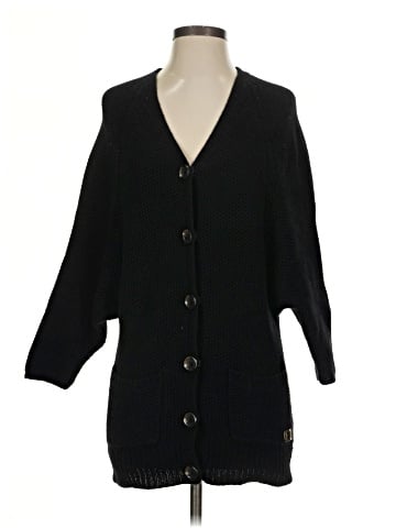 Halston Heritage Silk Cardigan (view 1)