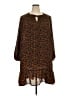 Old Navy Paisley Brown Casual Dress Size XXL - photo 1