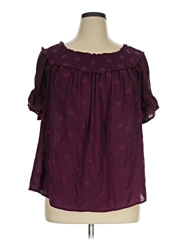 Daniel Rainn Short Sleeve Blouse (view 1)