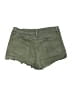 Aqua Solid Green Denim Shorts Size 29 waist - photo 2