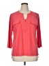 Ellen Tracy Red 3/4 Sleeve Blouse Size XL - photo 1