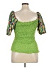 K. Jordan Green Short Sleeve Blouse Size XL - photo 2