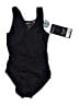 Miraclesuit Solid Black One Piece Swimsuit Size 12 - photo 1