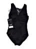 Miraclesuit Solid Black One Piece Swimsuit Size 12 - photo 2