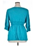 Max Edition Teal 3/4 Sleeve Blouse Size 1X - photo 2
