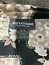 Notations 100% Polyester Print Black Short Sleeve Blouse Size XL - photo 7