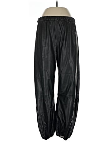 Zara Faux Leather Pants (view 1)