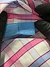 J. McLaughlin Checkered-gingham Pink 3/4 Sleeve Button-Down Shirt Size 4 - photo 8
